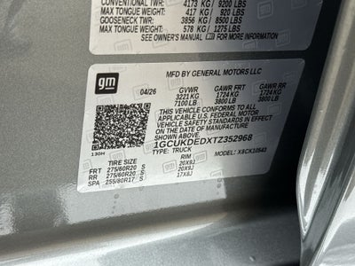 2026 Chevrolet Silverado 1500 LT
