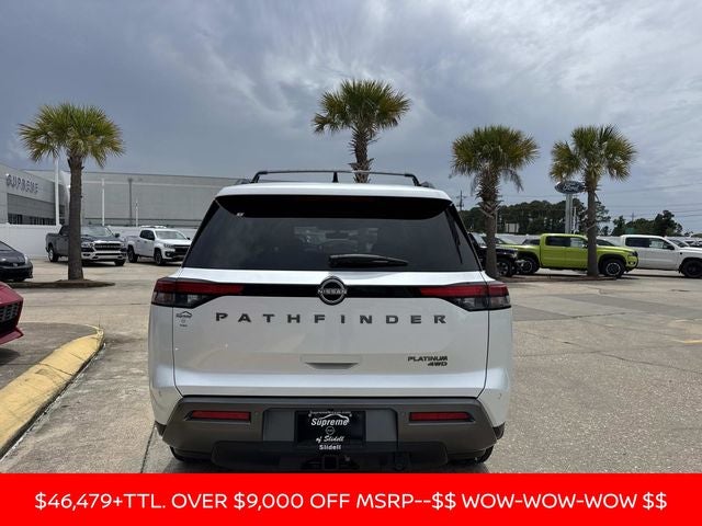 2026 Nissan Pathfinder Platinum