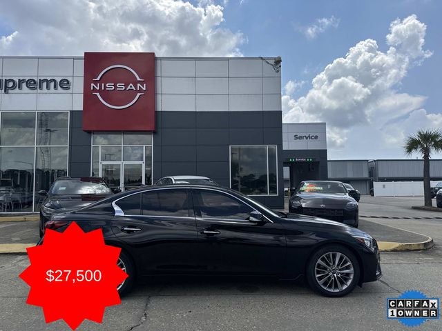 2022 INFINITI Q50 LUXE